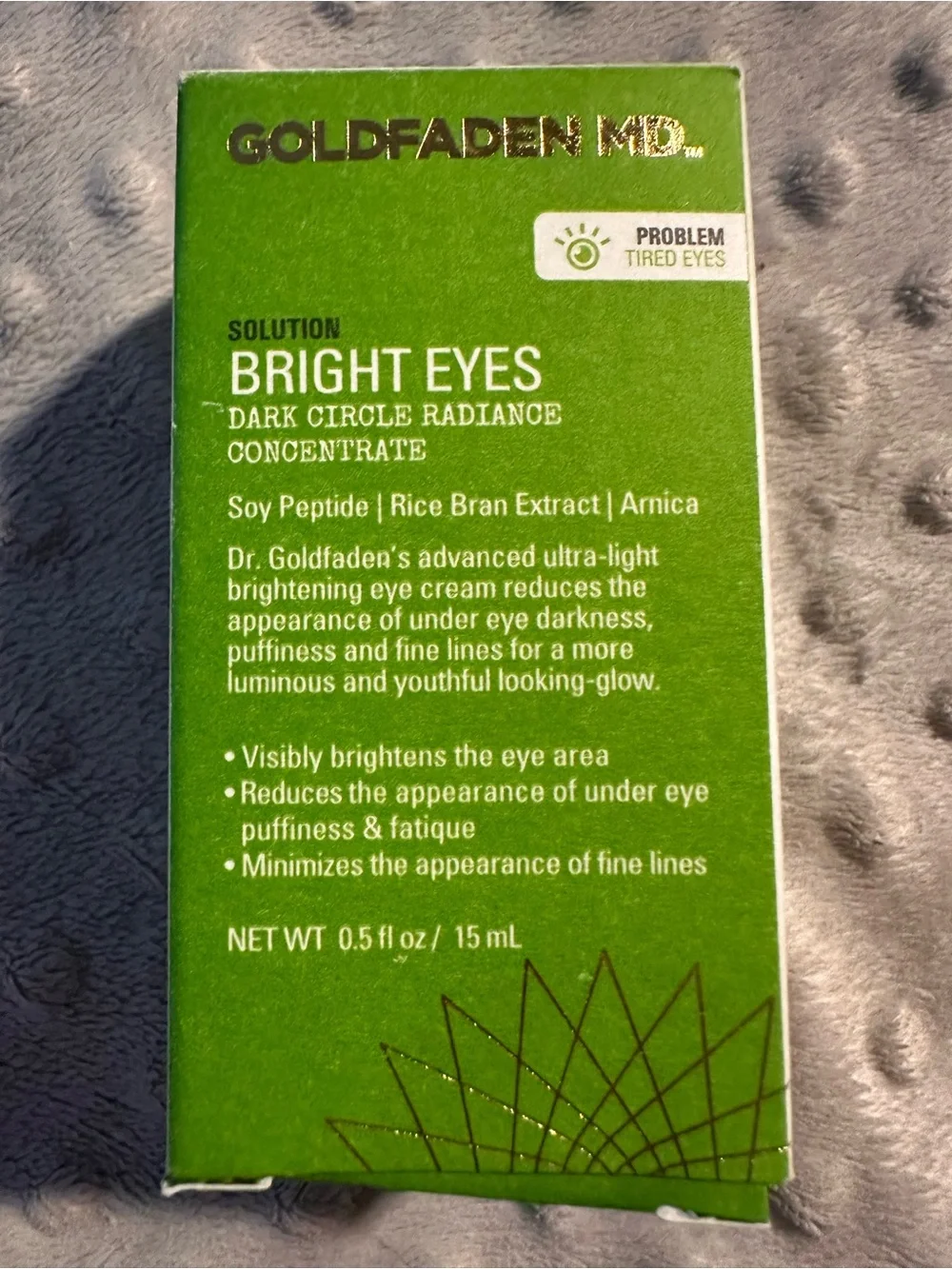 Goldfaden MD Bright Eyes Eye Cream Concentrate - Green